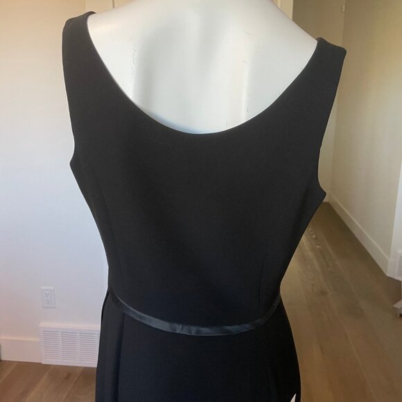 Wayne Clark Designer Special Occasion Lined Cocktail Dress Black Sz 8 US/10 CDN - Picture 5 of 12
